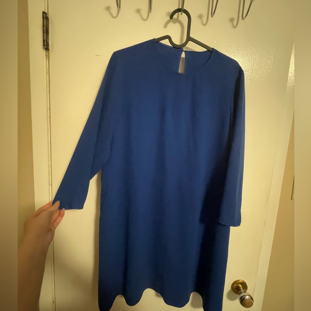 Aritzia Wilfred Myosotis dress in Royal Blue Size S BNWT